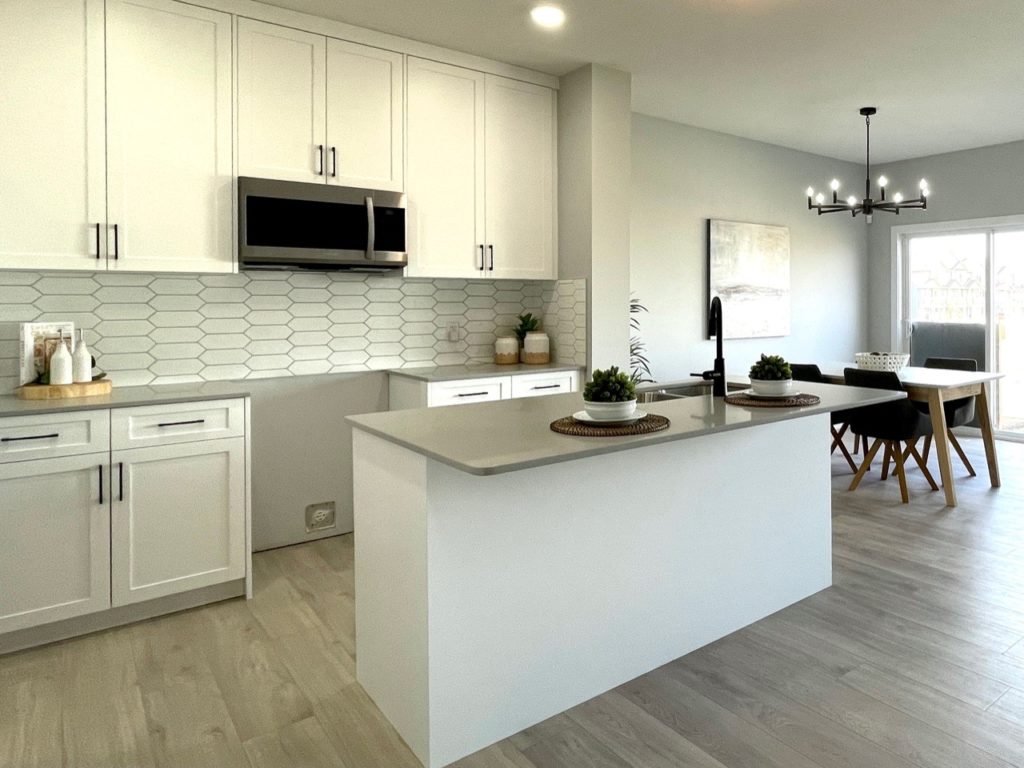 Daytona Avenger Duplex with modern white kitchen